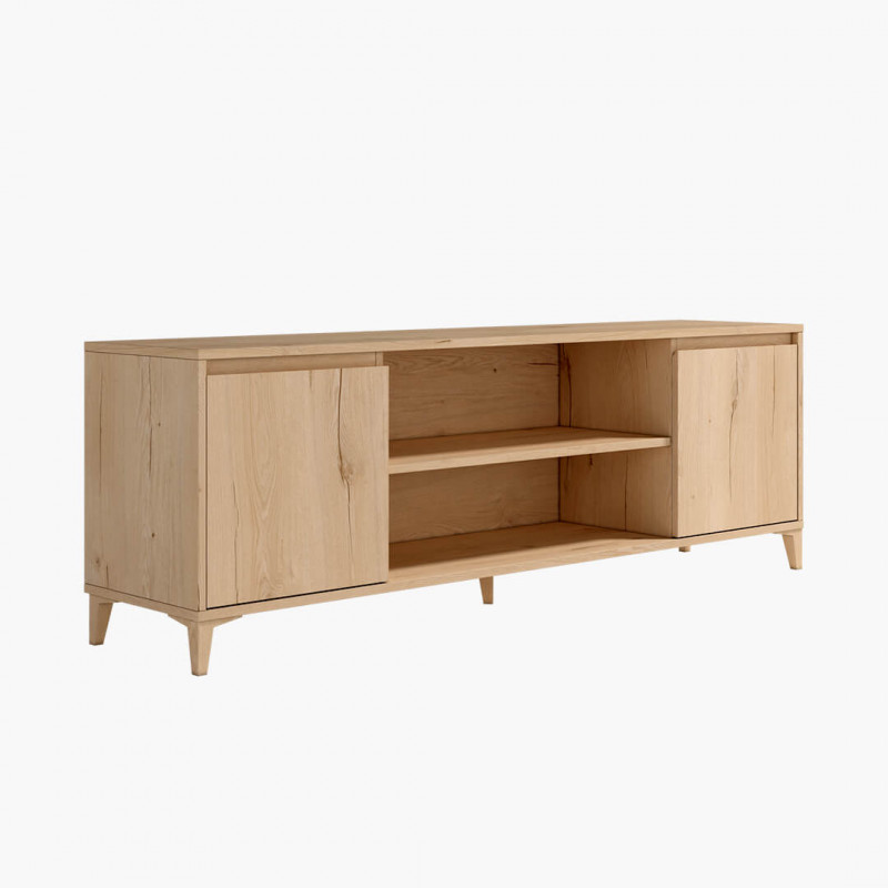 Mueble TV dos puertas y dos huecos 178 cm CHIARA