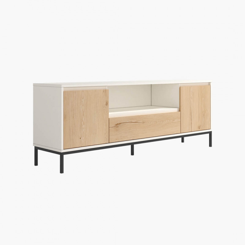 Mueble TV dos puertas y cajón 178 cm CHIARA