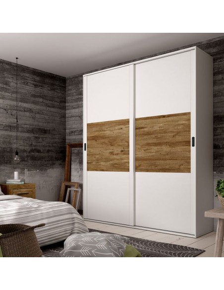 Armario dos puertas correderas altura 240 VIENA