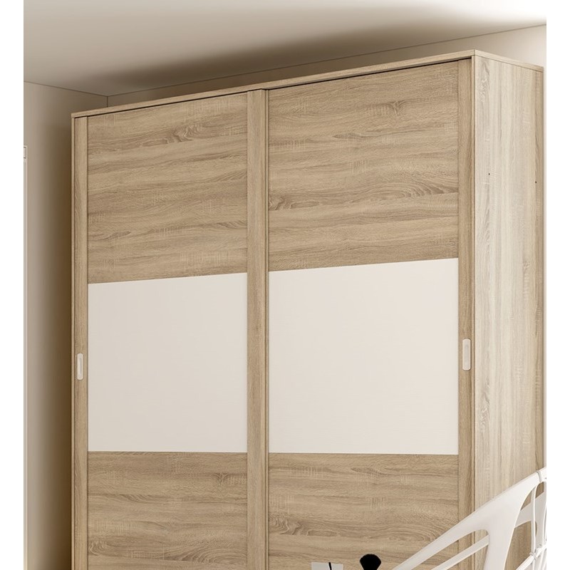 Armario dos puertas correderas altura 210 VIENA
