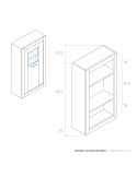 Módulo una puerta MILANO