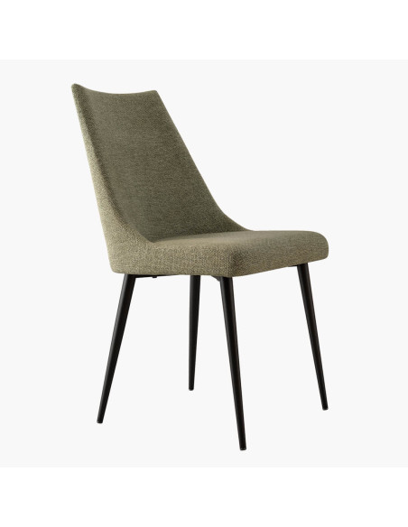 Silla de salón tapizada EMILY