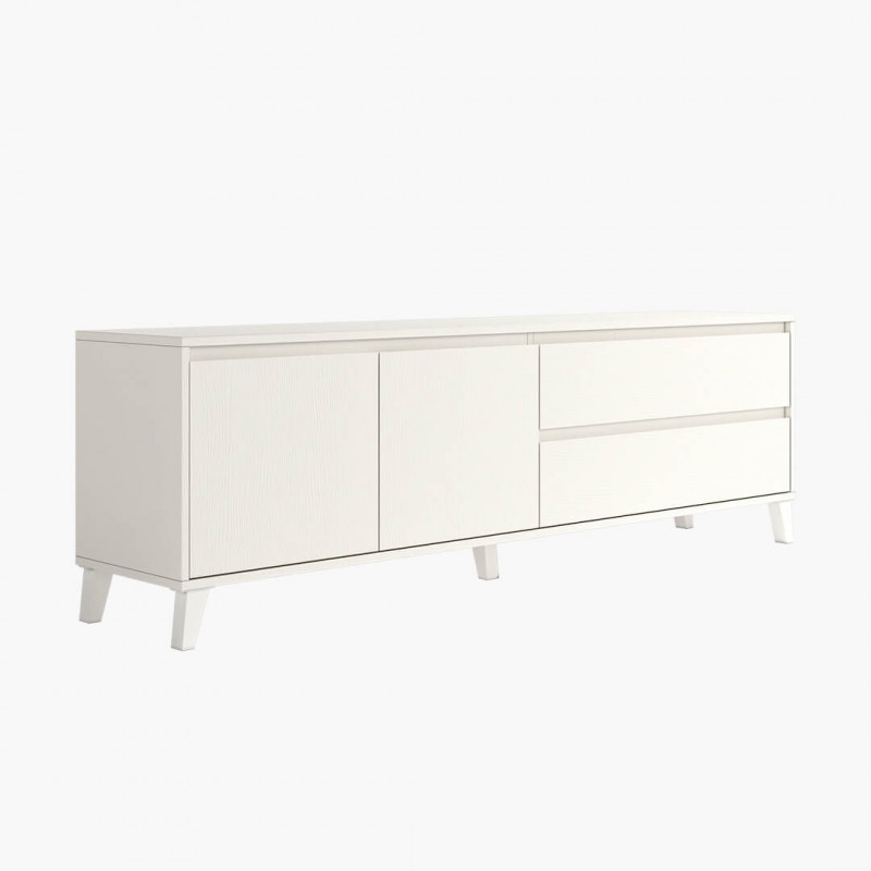Mueble TV dos puertas y dos cajones 200 cm CHIARA