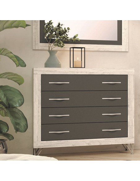 Cómoda cuatro cajones VIENA
