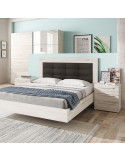 Cabecero y cama de 135/150 cm GINA II