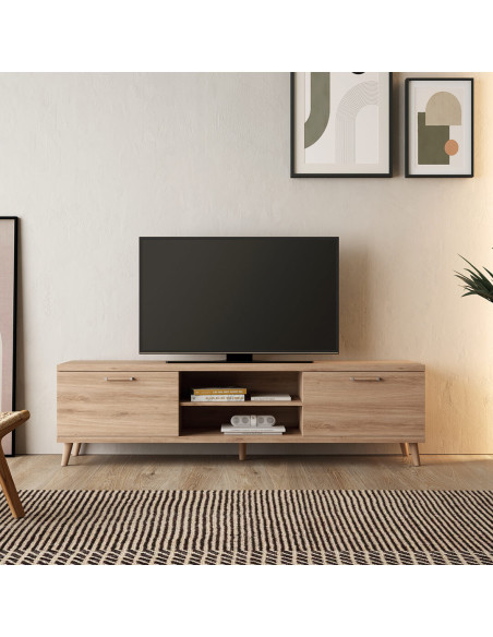 Mueble TV dos puertas y dos huecos (FALTA NOMBRE)