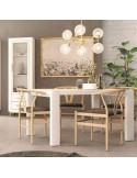 Mesa rectangular pata deslizante ROMA