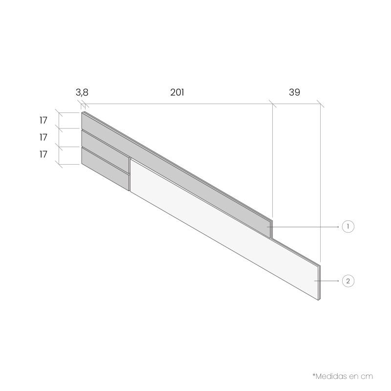 Cabecero NILO XI