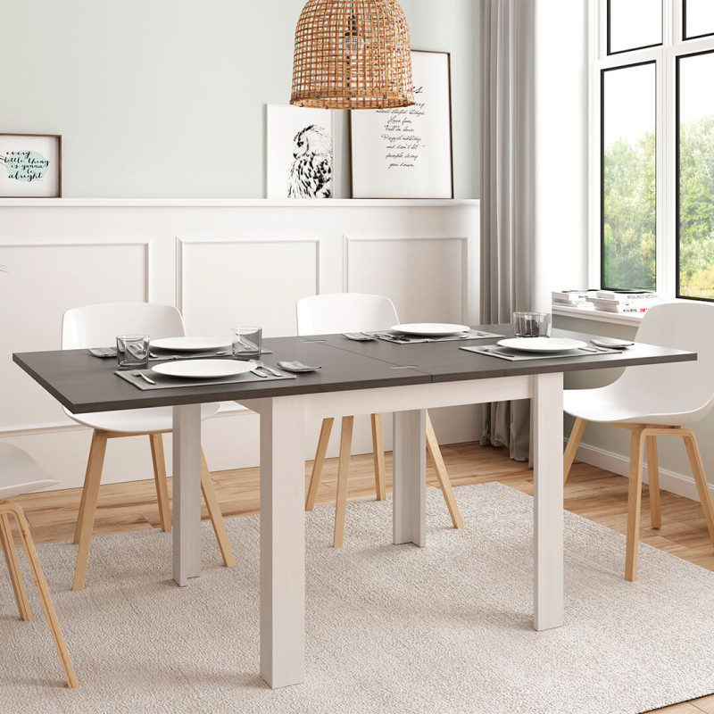 Mesa comedor cuadrada extensible DANIELA