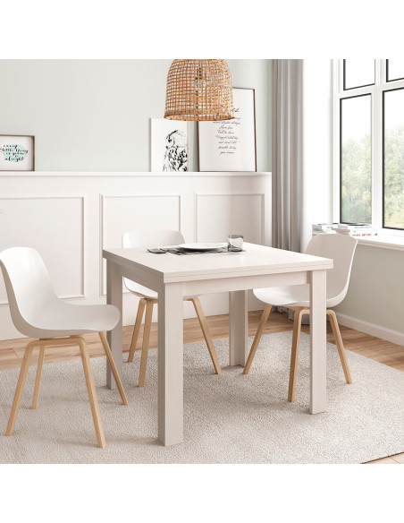 Mesa comedor cuadrada extensible DANIELA