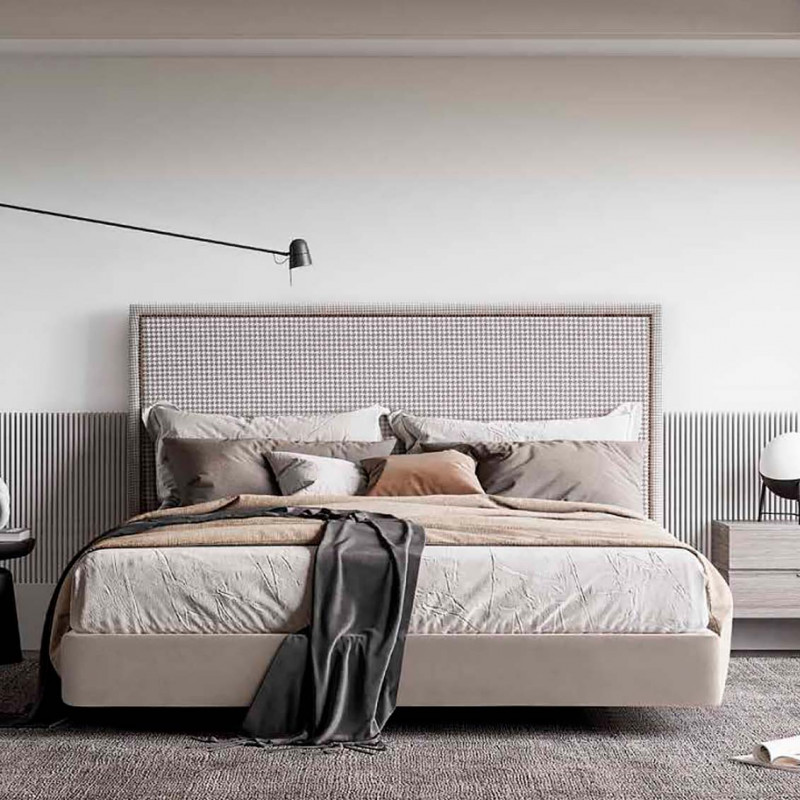 Cama flotante tapizada TOP