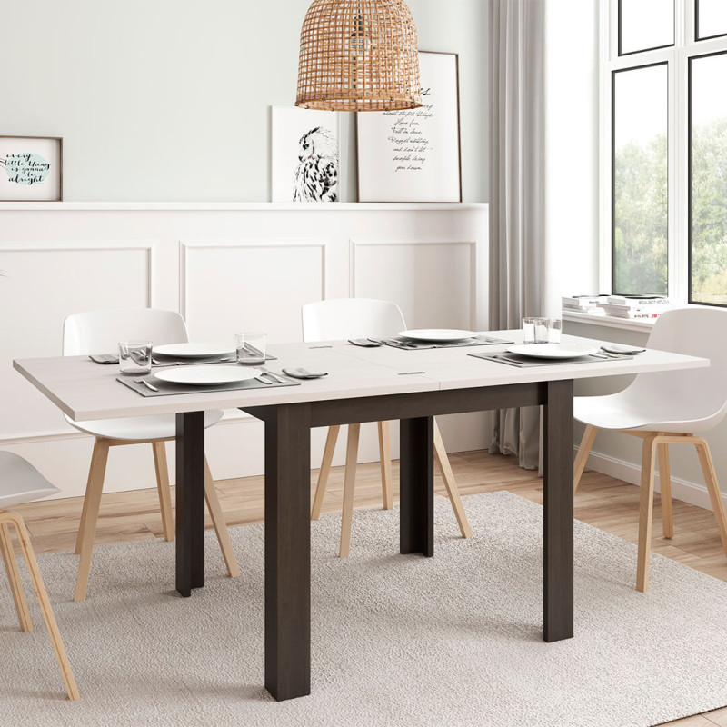 Mesa comedor cuadrada extensible DANIELA