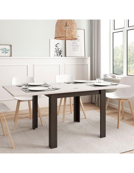 Mesa comedor cuadrada extensible DANIELA