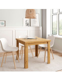 Mesa comedor cuadrada extensible DANIELA