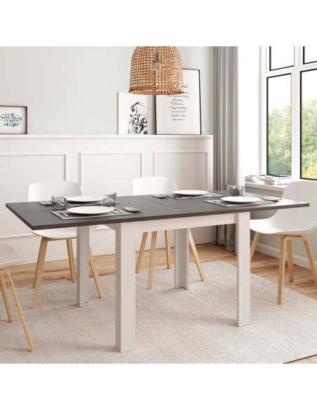 Mesa comedor cuadrada extensible DANIELA