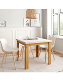 Mesa comedor cuadrada extensible DANIELA