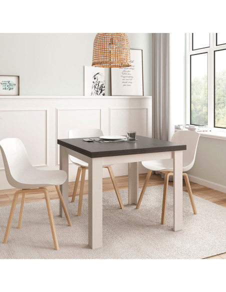 Mesa comedor cuadrada extensible DANIELA