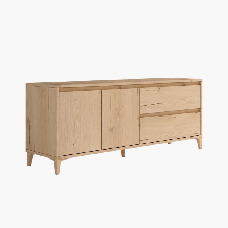 Mueble TV dos puertas y dos cajones 150 cm CHIARA