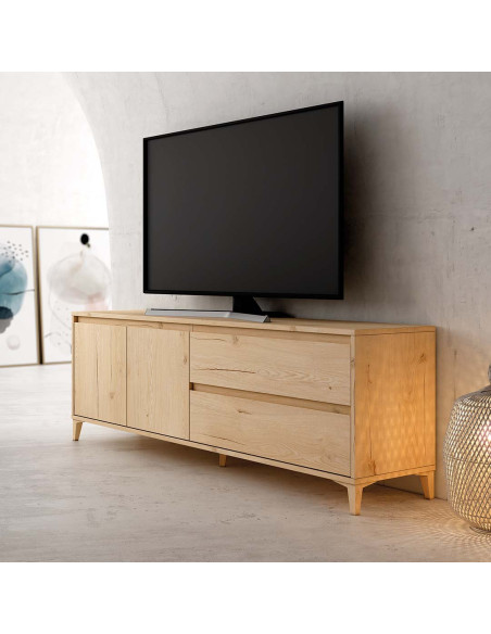 Mueble TV dos puertas y dos cajones 150 cm CHIARA