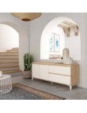 Mueble TV dos puertas y dos cajones 200 cm CHIARA