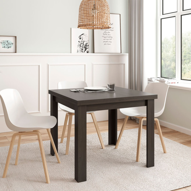 Mesa comedor cuadrada extensible DANIELA