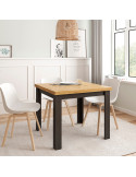 Mesa comedor cuadrada extensible DANIELA