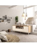 Mueble TV dos puertas y cajón 150 cm CHIARA