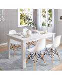 Mesa comedor rectangular extensible DANIELA