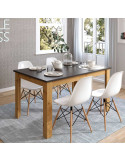 Mesa comedor rectangular extensible DANIELA