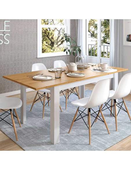 Mesa comedor rectangular extensible DANIELA