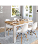 Mesa comedor rectangular extensible DANIELA