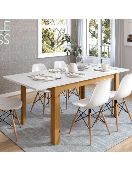 Mesa comedor rectangular extensible DANIELA