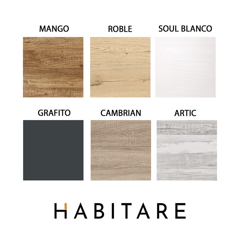 Vitrina puerta y dos cajones ROMA III