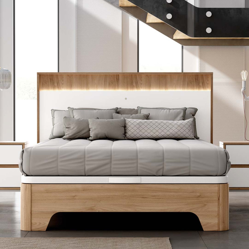 Canapé con base tapizada NILO I