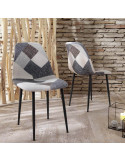 Silla de salón tapizada PATCH