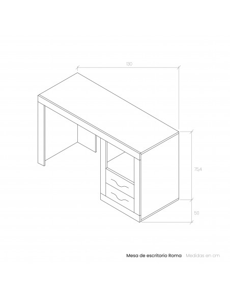 Mesa de escritorio ROMA