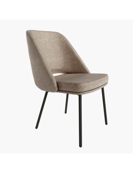 Silla de salón tapizada KANE
