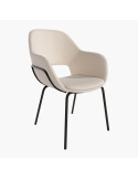 Silla de salón tapizada MINA