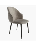 Silla de salón tapizada TEA