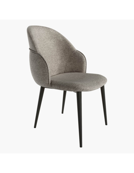 Silla de salón tapizada TEA