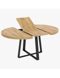 Mesa comedor redonda extensible JARA