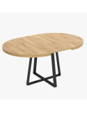 Mesa comedor redonda extensible JARA