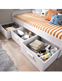 Cama nido tres cajones VOLGA