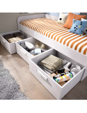 Cama nido tres cajones VOLGA