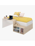 Cama compacta con escritorio LIL