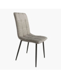 Silla de salón capitoné LEYNA
