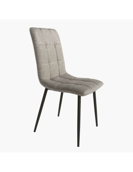 Silla de salón capitoné LEYNA