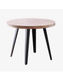 Mesa de comedor redonda fija BEK