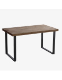 Mesa comedor roble oscuro SOPHIE