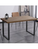 Mesa comedor roble oscuro SOPHIE